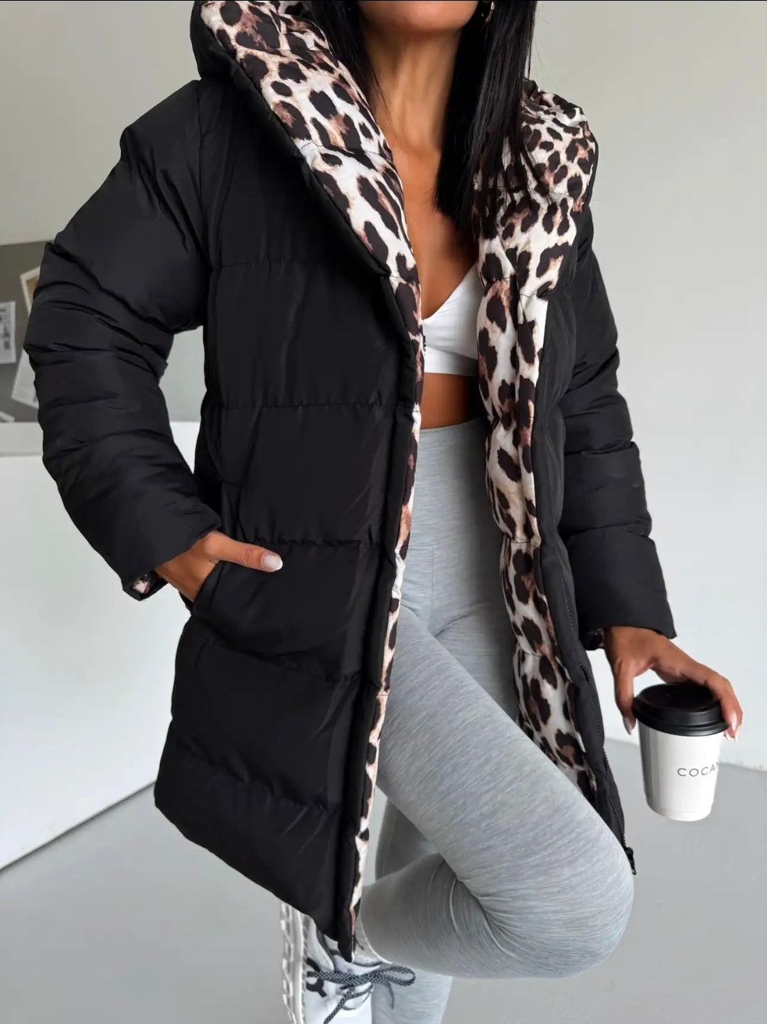 Двулицево зимно яке 160