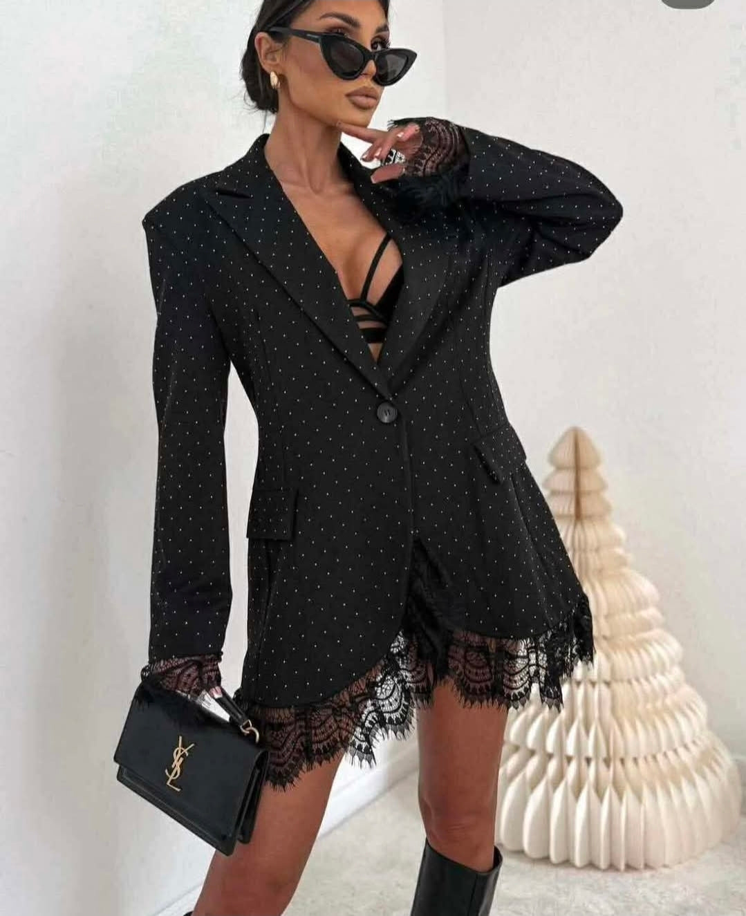 Дамско сако с камъчета 234