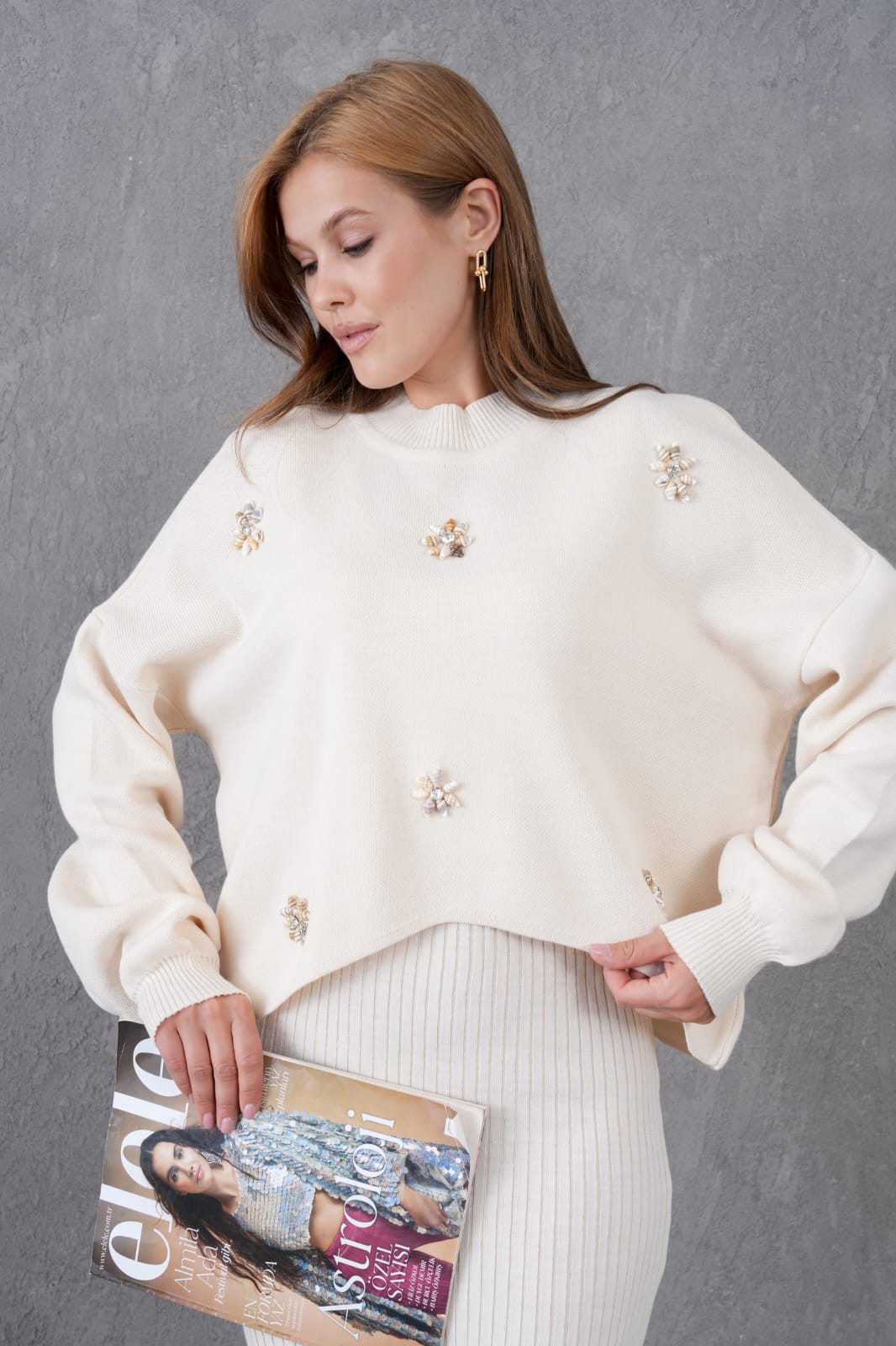 Рокля с пуловер 170